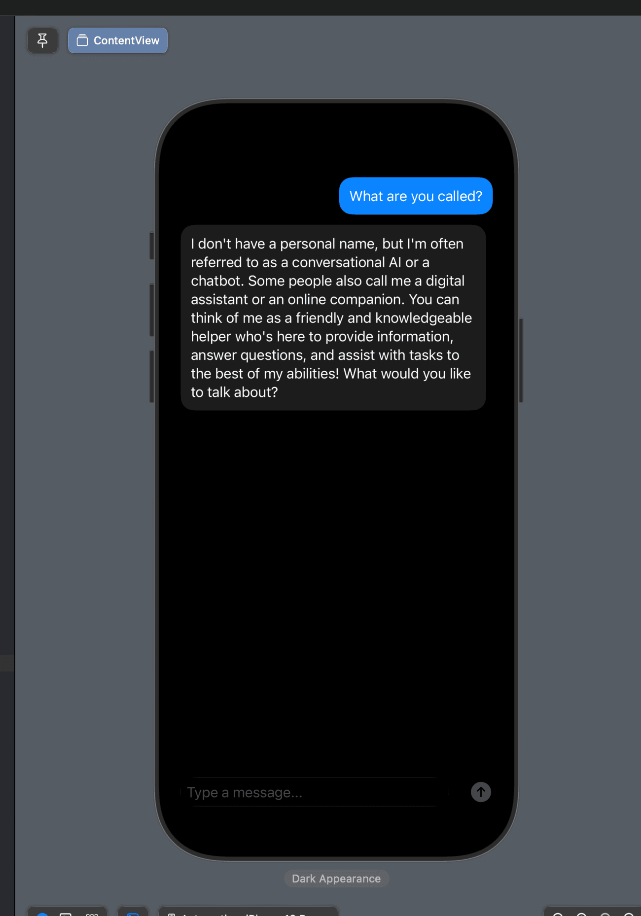 LlamaStack iOS