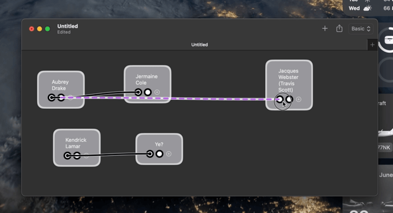Simple Node Editor