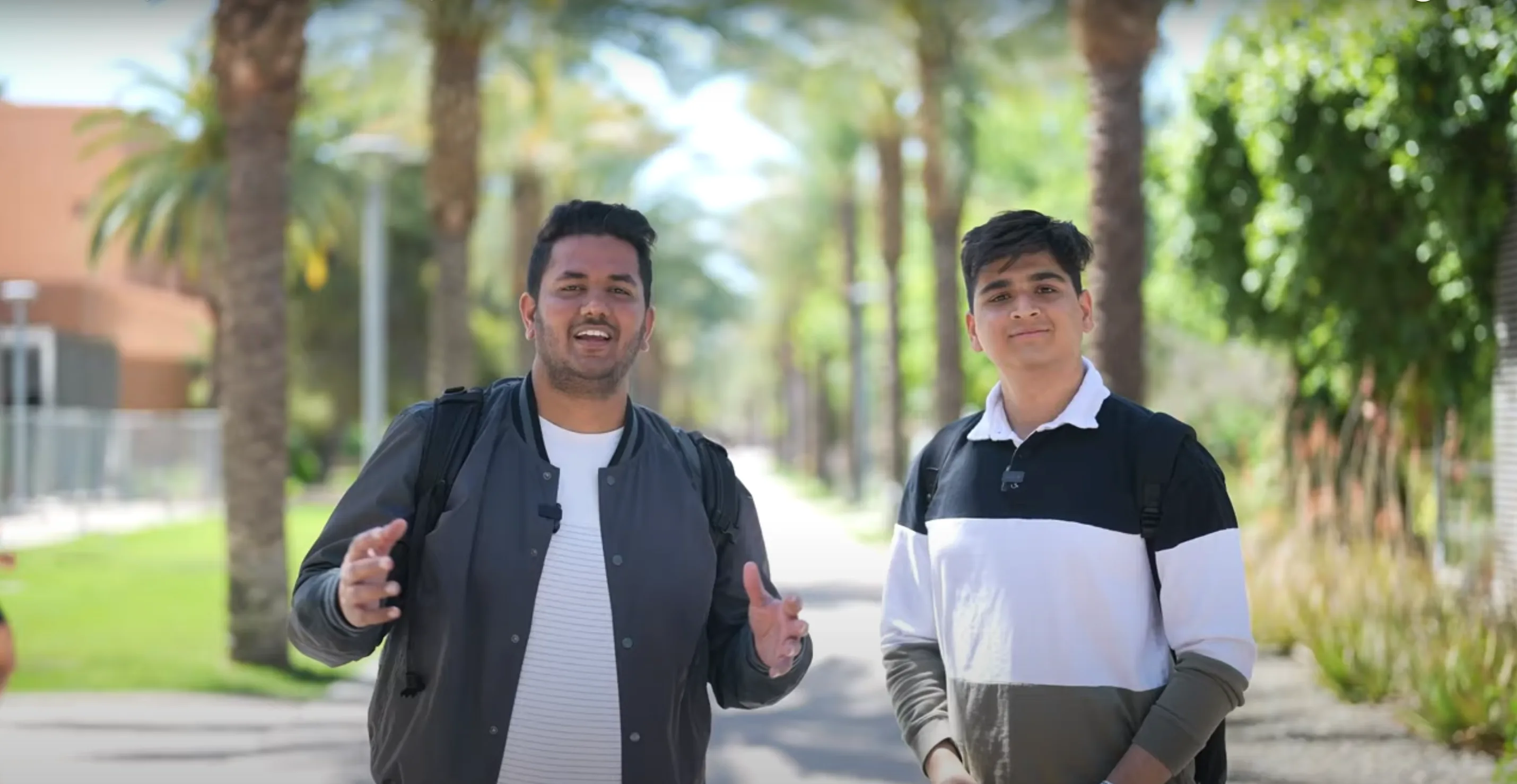 Tour of ASU with YouTuber Yudi J